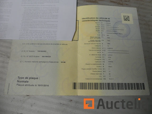 Nissan nissan atleon (2009-220.000 km) ( vin: vwangftk085061188 ) - afbeelding 24 van  24