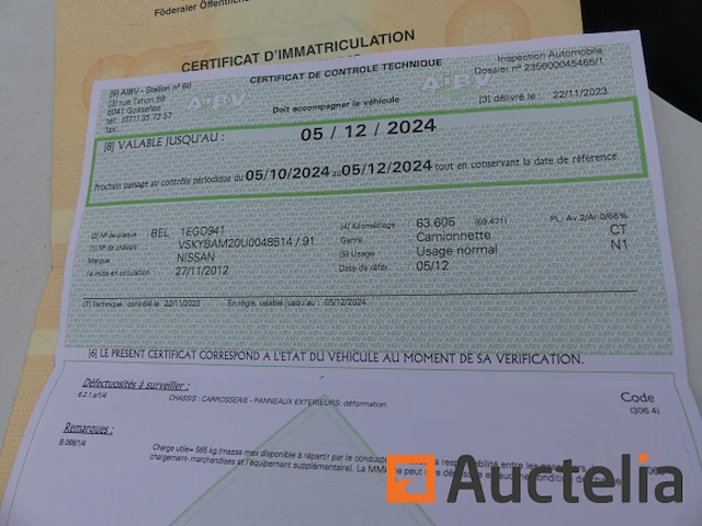 Nissan nv200 utility car (2012-63.605 km)[9430-007] - afbeelding 13 van  33