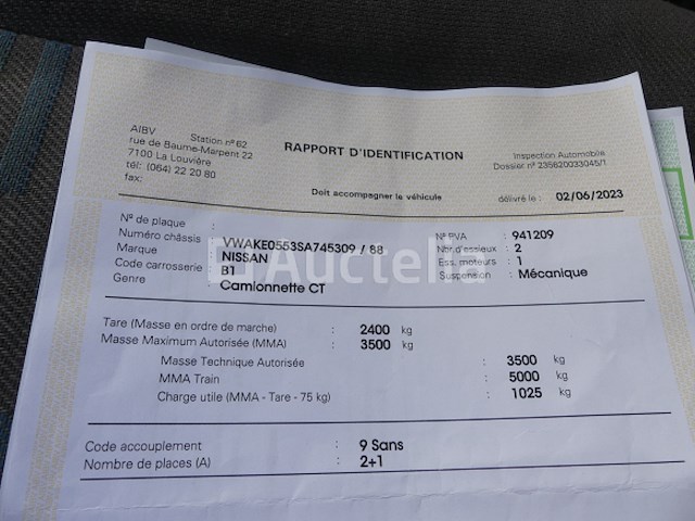 Nissan trade 3.0 (1996-44.049 km-vin:vwake0553s745309) - afbeelding 10 van  27