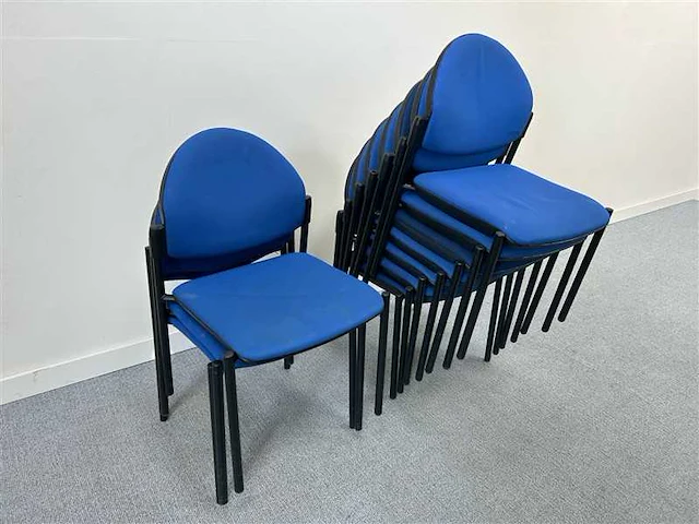 Nn - wachtkamerstoelen (10x) - afbeelding 1 van  4