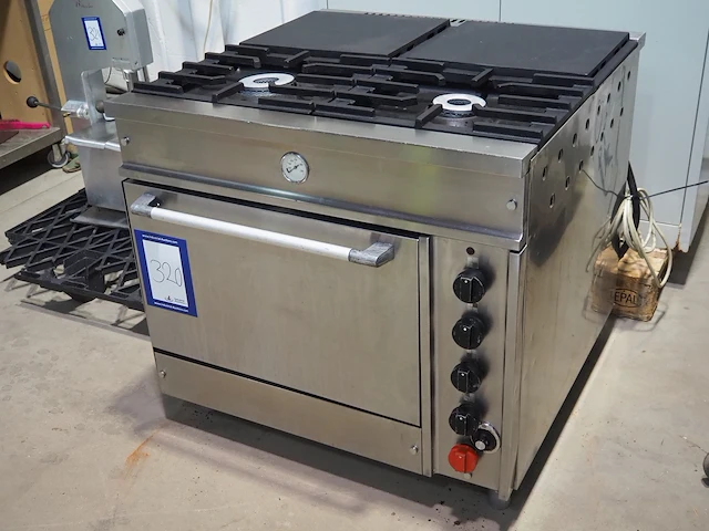 Nn 2-pits stove and oven - afbeelding 1 van  6