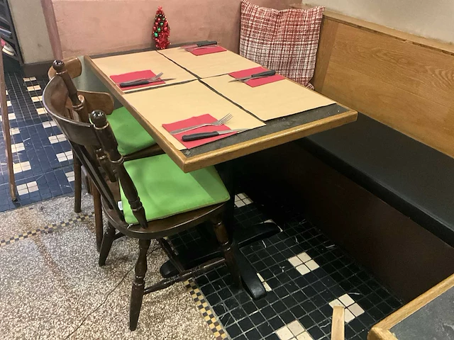 Nn bistrotafels en stoelen - afbeelding 6 van  14