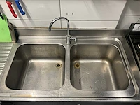 Nn dubbele rvs spoelbak - afbeelding 2 van  6