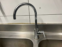 Nn dubbele rvs spoelbak - afbeelding 4 van  6