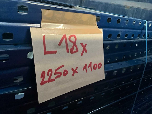 Nn gedemonteerde staanders palletstelling (18x) - afbeelding 4 van  4