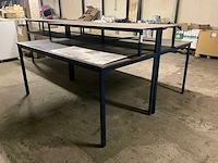 Nn metalen werkbank (4x) - afbeelding 1 van  6
