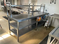 Nn rvs werktafel - afbeelding 1 van  6
