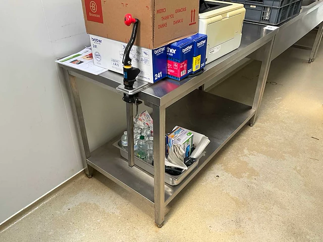 Nn rvs werktafel - afbeelding 2 van  5