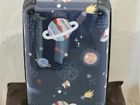 No boring suitcase planeten 55x35x25 cm - afbeelding 1 van  3