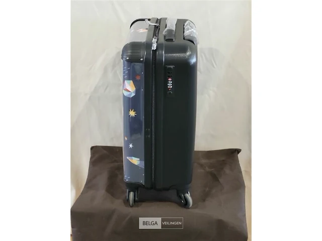 No boring suitcase planeten 55x35x25 cm - afbeelding 2 van  3