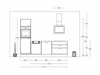 Nobilia - laser alpin wit - keukenopstelling - afbeelding 13 van  15