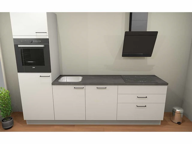 Nobilia - laser alpin wit - keukenopstelling - afbeelding 9 van  15