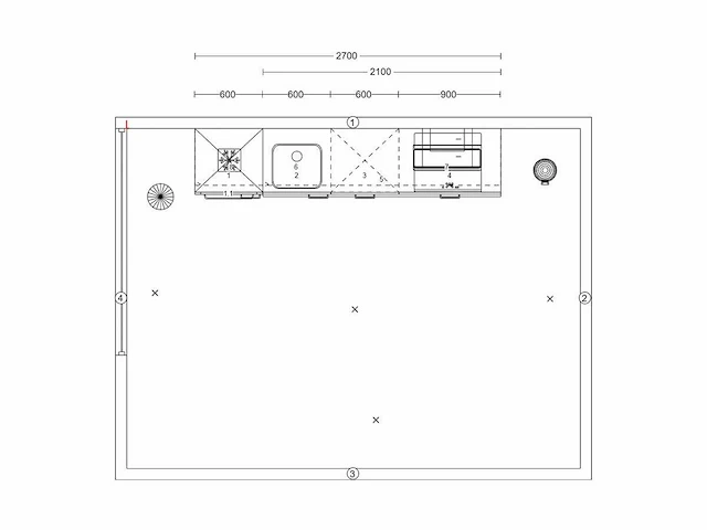 Nobilia - laser alpin wit - keukenopstelling - afbeelding 12 van  15