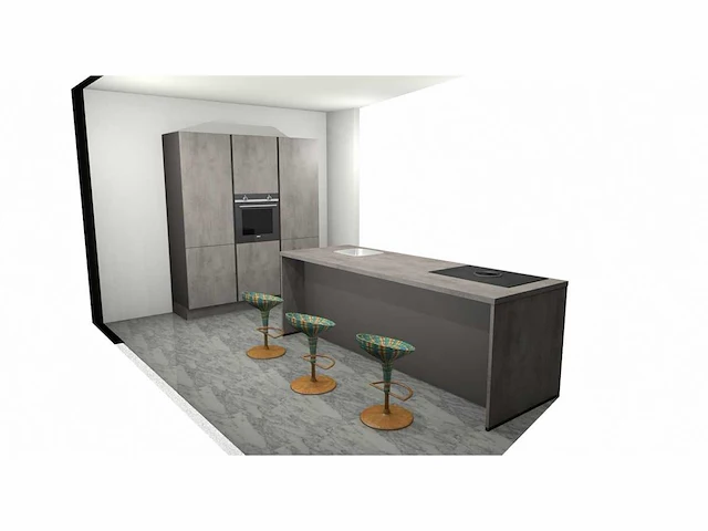 Nobilia - riva decor beton schiefer grijs - afbeelding 1 van  17