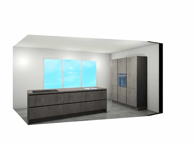 Nobilia - riva decor beton schiefer grijs - afbeelding 12 van  17