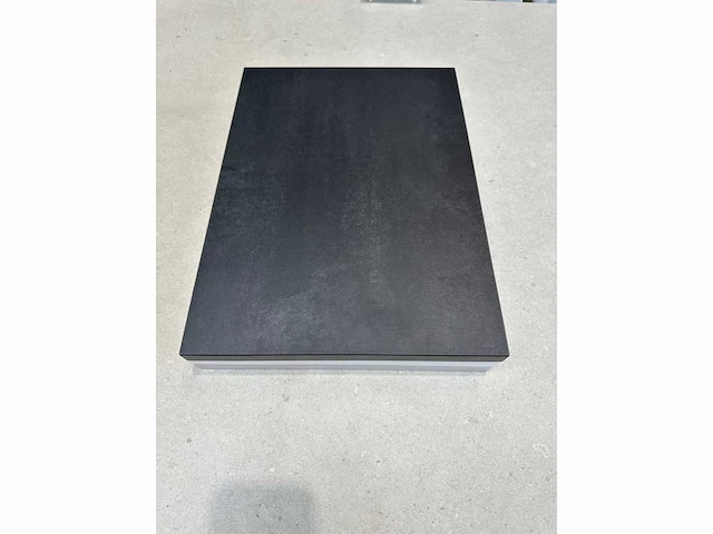 Nobilia hoek keuken decor zwart beton - afbeelding 6 van  12