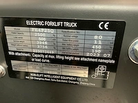 Noblelift - fe4p25qc - 2.5t vorkheftruck triple mast 4.8m - afbeelding 14 van  22