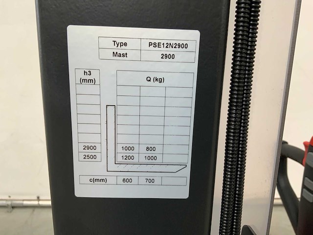 Noblelift - pse12b29 - stapelaar 2.9m - afbeelding 14 van  15