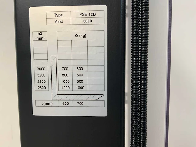 Noblelift - pse12b36 - stapelaar 3.6m - afbeelding 4 van  15