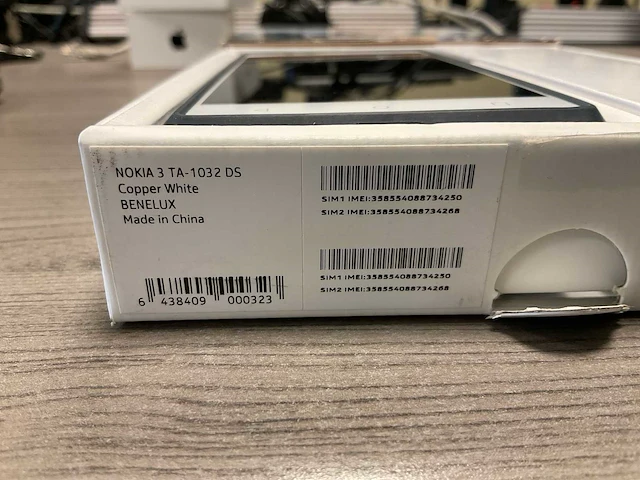 Nokia 3 ta-1032 ds smartphone (3x) - afbeelding 4 van  4
