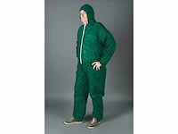Non-woven overall + kap + rits - overall