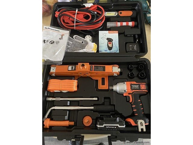 Noodgevallen koffer met slagmoersleutel - afbeelding 2 van  6