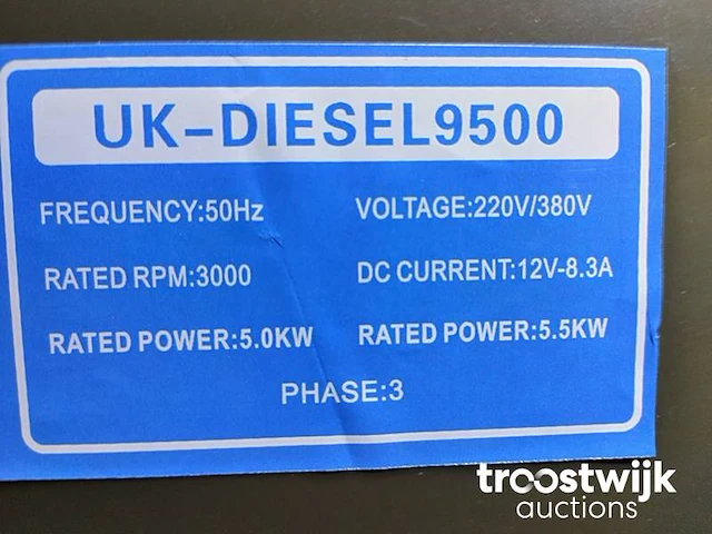 Noodstroomaggregaat diesel - afbeelding 7 van  9