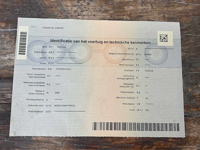 Norcar a7545 kniklader 2020 - afbeelding 28 van  36