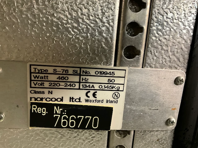Norcool s_76 sl koelvitrine - afbeelding 3 van  3