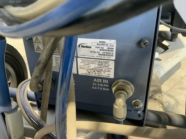 Nordson encore hd straalpoeder apparaat - afbeelding 4 van  13