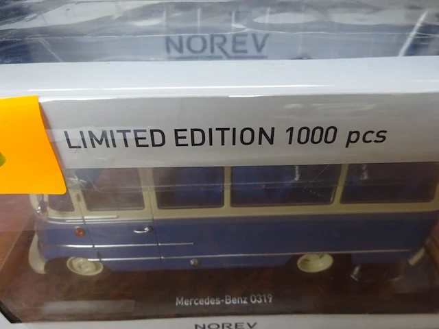Norev mercedes 1/18 bus org.verp. limited editions 1000 stuks - afbeelding 2 van  3