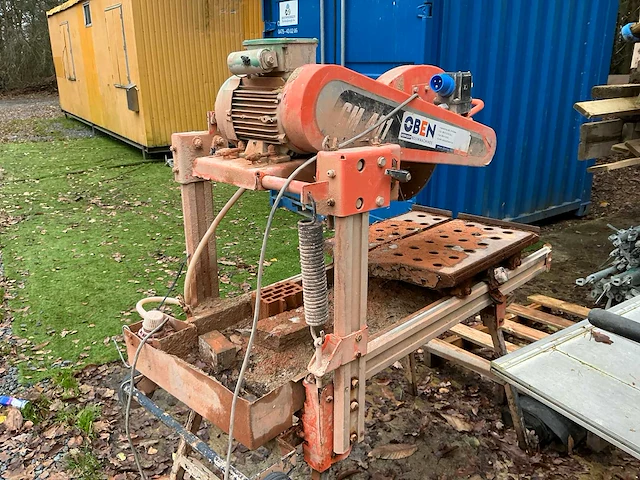 Norton cm401 steenzaagmachine - afbeelding 3 van  7