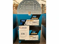 Norton. p320 ceramic. 150x18mm. schuurpapier,kleefdisc.100 stuks. (2x) - afbeelding 2 van  2