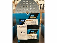 Norton. p320 ceramic. 150x18mm. schuurpapier,kleefdisc.100 stuks. (2x) - afbeelding 2 van  2
