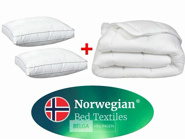 Norwegian set - 2x boxkussen + 1x dekbed 240x200cm - afbeelding 1 van  1