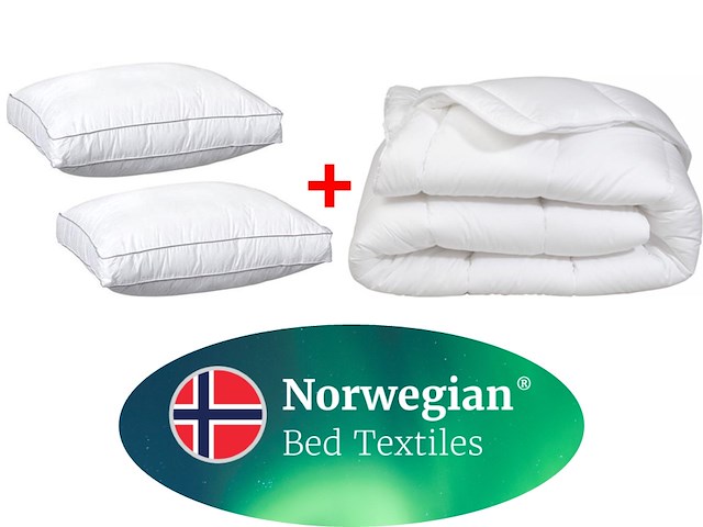 Norwegian set - 2x boxkussen + 1x dekbed 240x200cm - afbeelding 1 van  1