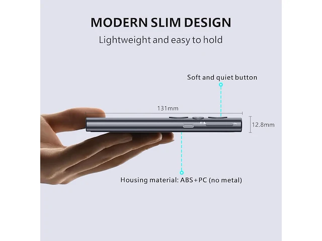Norwii n95 spotlight presenter - afbeelding 2 van  8