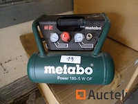 Notebook compressor metabo vermogen 180-5 w van - afbeelding 2 van  7