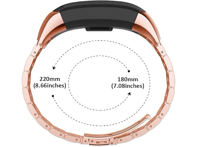 Notocity-band voor garmin vivosmart hr-horlogeband - afbeelding 3 van  5