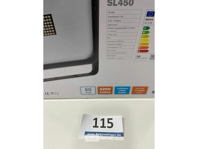 Nova led straler 50w - afbeelding 3 van  3