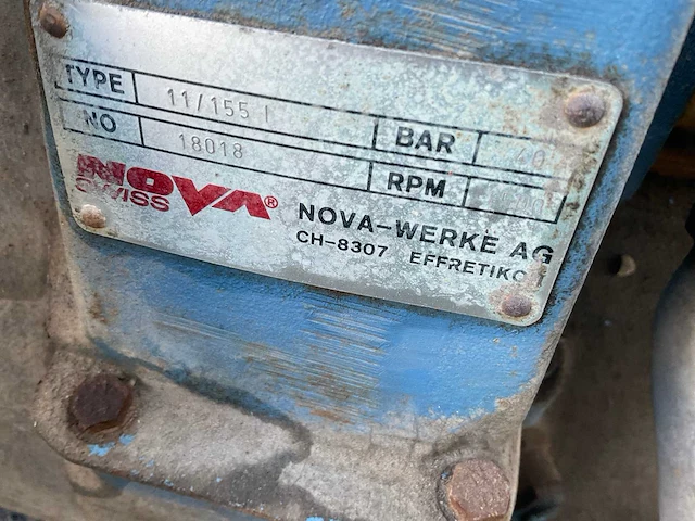 Nova swiss luchtcompressor (2x) - afbeelding 10 van  12