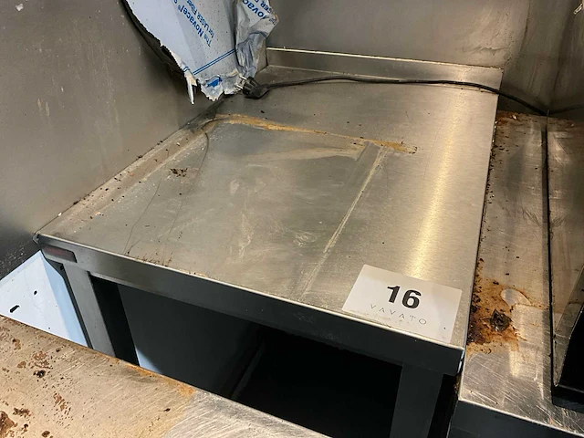 Novameta rvs werktafel - afbeelding 1 van  4