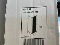 Novellini n01 g 99 hoekinstap - afbeelding 1 van  3
