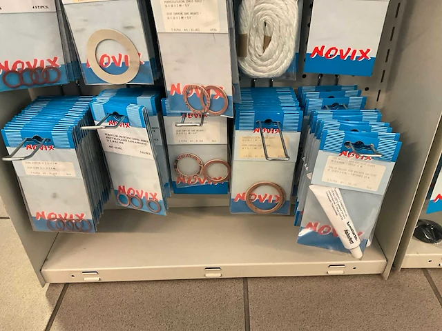 Novix partij diverse dichtingsringen en sanitaire toebehoren ( ca.800stuks) - afbeelding 11 van  14