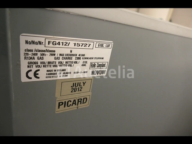 Novum dressoir vriezer fg4212/15727 - afbeelding 4 van  5
