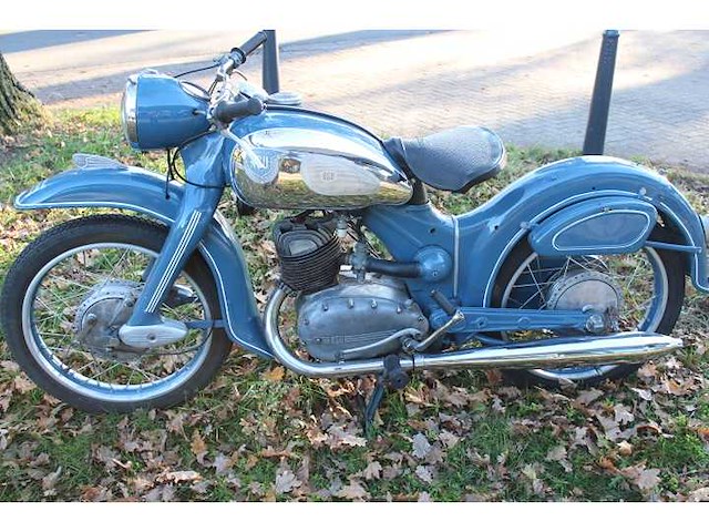 Nsu - oldtimer - motorfiets - afbeelding 1 van  14