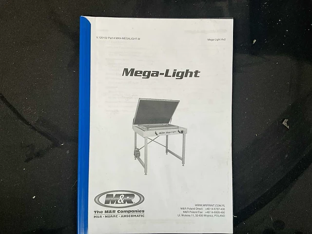Nuarc uv light exposure unit/zeefbelichter mega-light av2 - afbeelding 9 van  19
