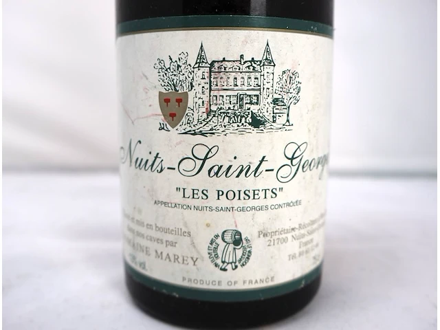 Nuits st georges les poisets domaine marey 1993 - afbeelding 2 van  3