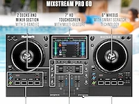 Numark mixstream pro go draagbare dj-controller - afbeelding 5 van  10