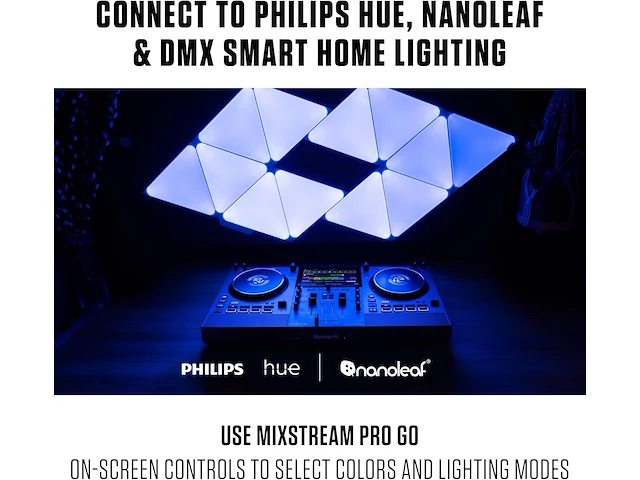 Numark mixstream pro go draagbare dj-controller - afbeelding 8 van  10